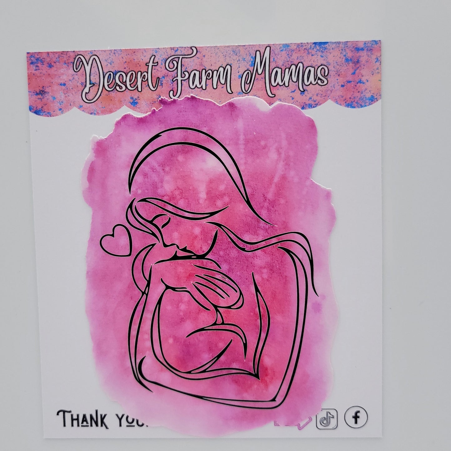 Vinyl Sticker A Mom's Love