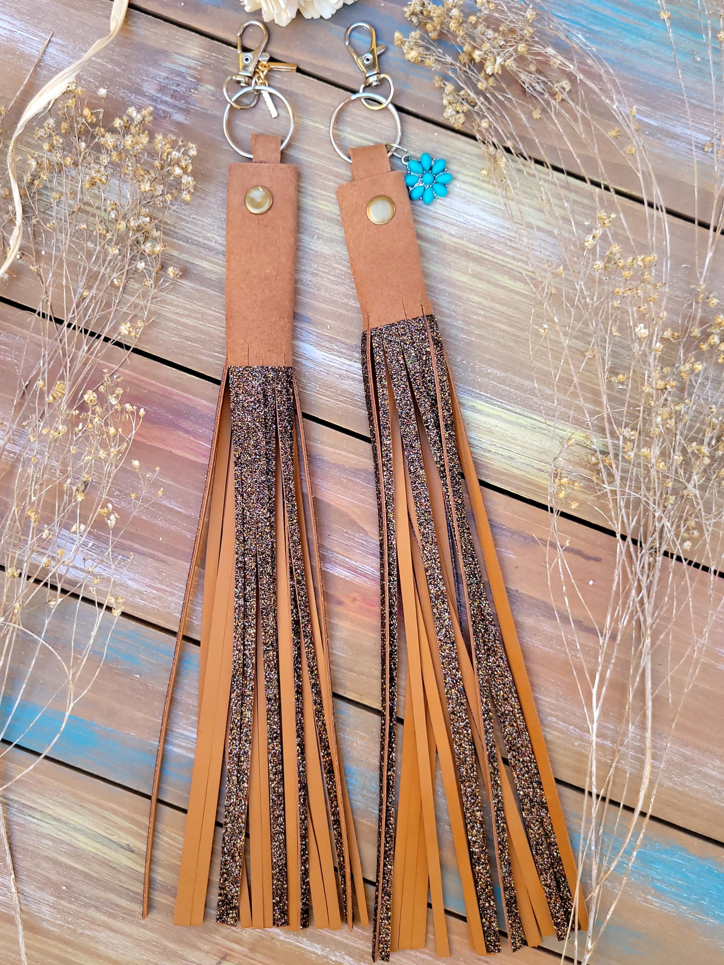 Purse Leather Dangles