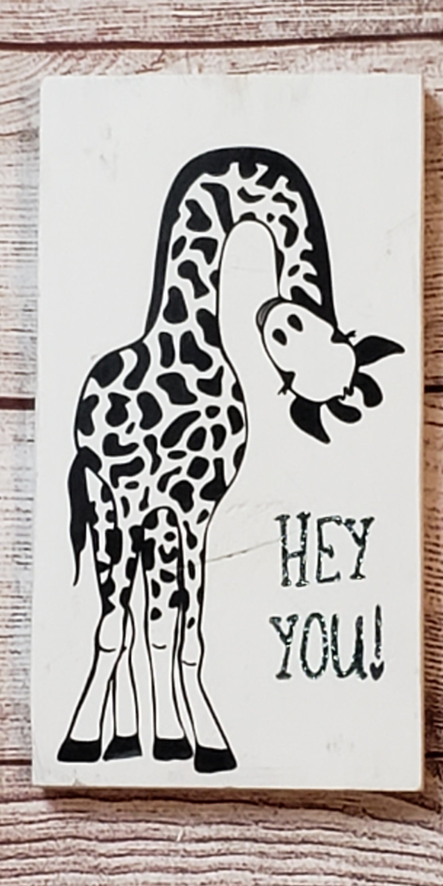 Hey You says the Giraffe!