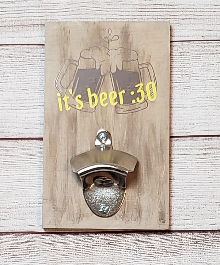 Bottle Opener-Its Beer 5:00