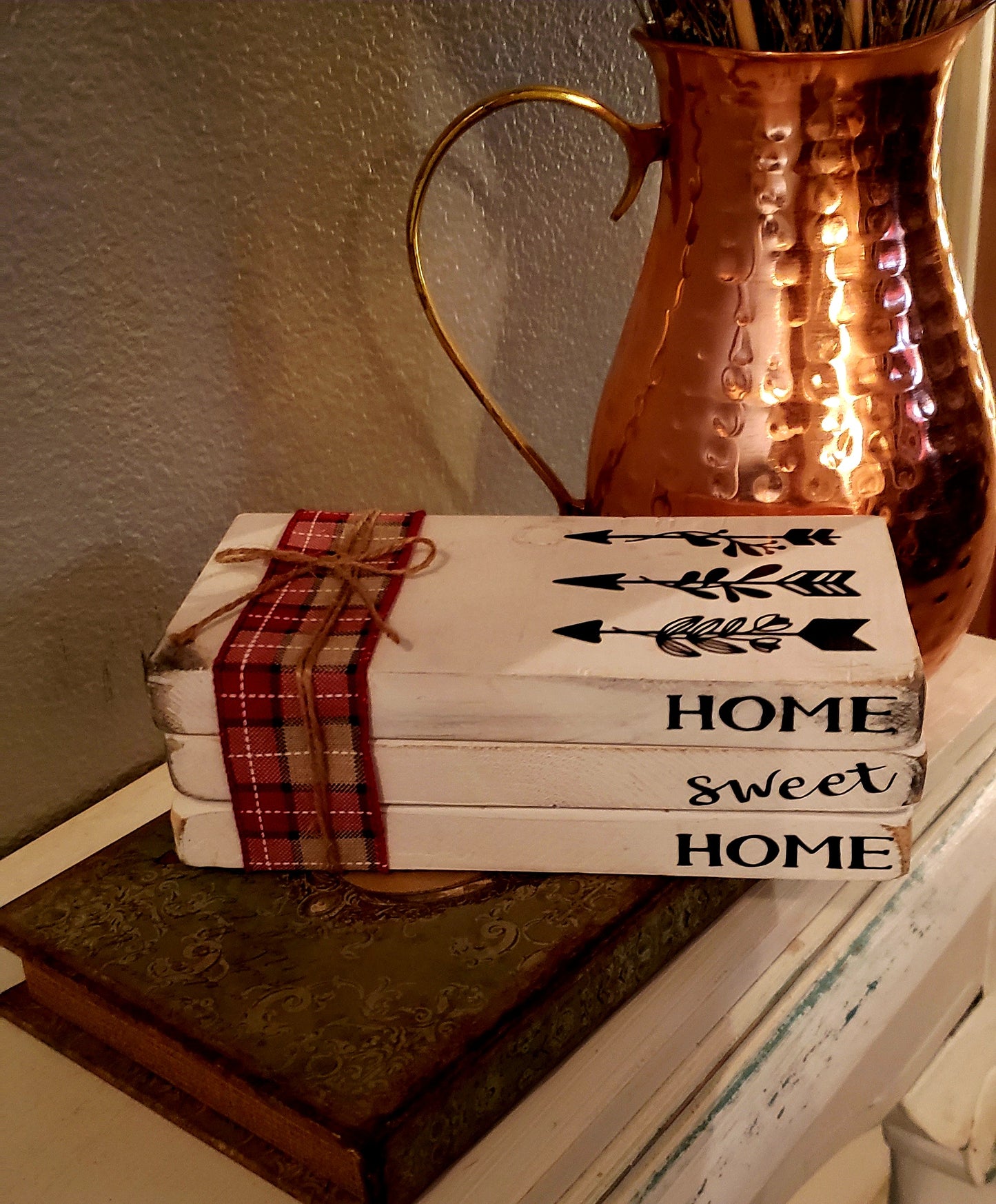 Wood Books - home sweet home