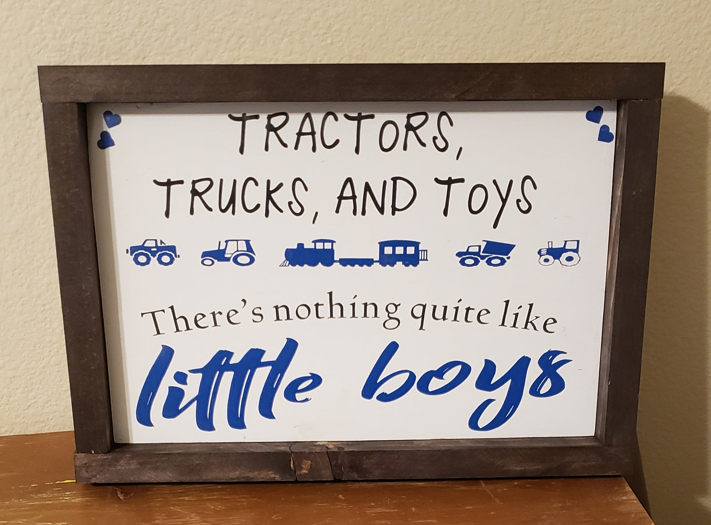 Tractors and Little Boys