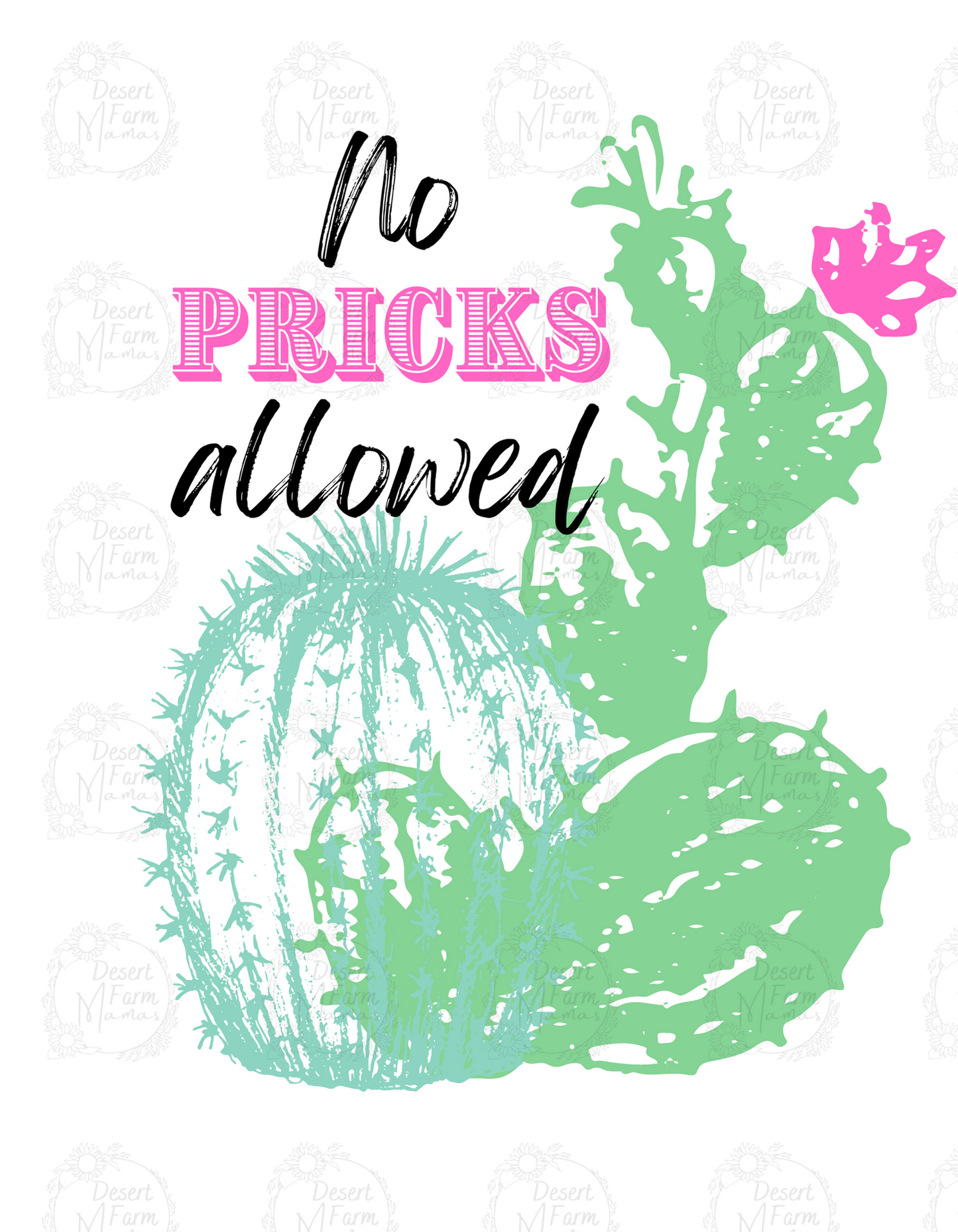 PNG No Pricks Allowed